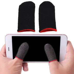 Gaming Glove Fiber Anti-slip Gamer Finger Cover For Pubg Mobile, Tablet Games