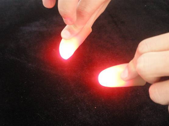 Simulation Light Energy Dancing A Pair Of Magic Toys Finger Lights